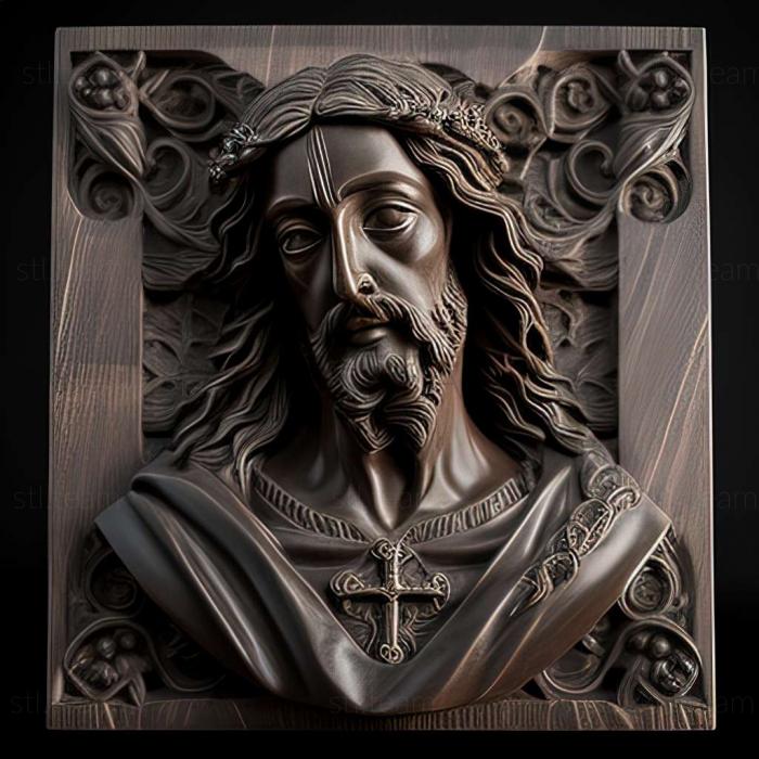 3D model jesus christ (STL)